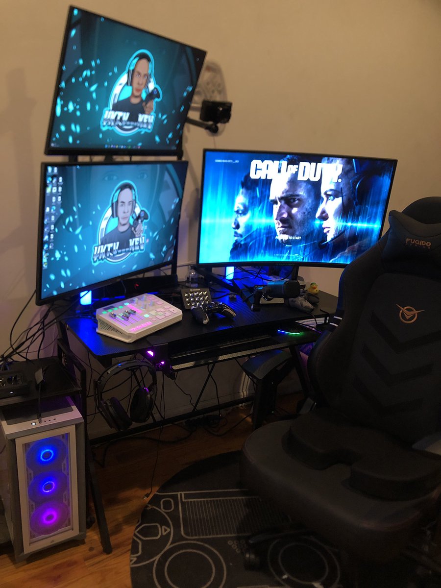 NGL I’m loving my setup I just upgraded a few things 💸🎮💯🔥🥲💪🏾😌 #twitchstreamer #KickStreamer #TikTokLIVE