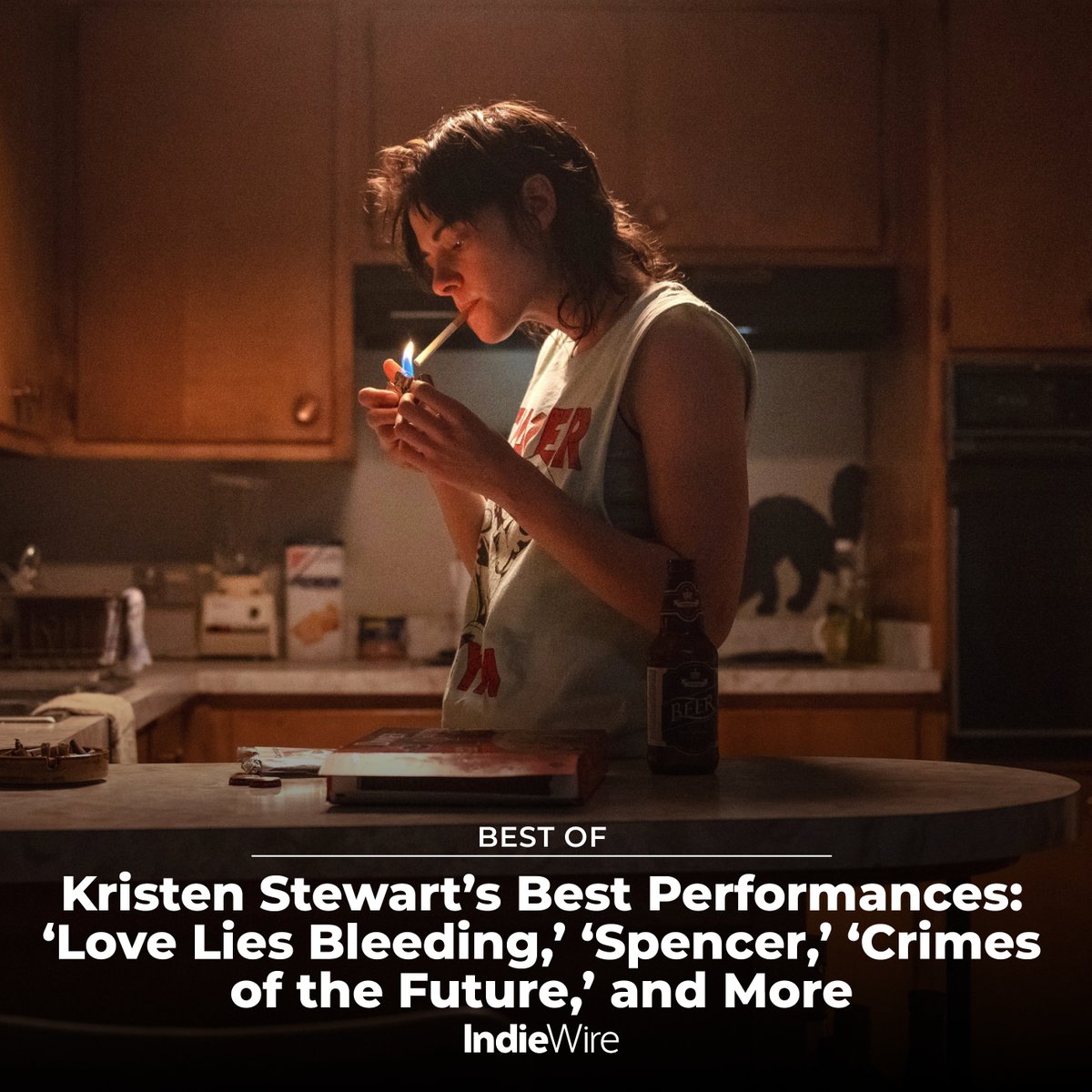 In celebration of Kristen Stewart's birthday today, IndieWire has decided to revisit the Oscar nominee's past work, to see what from the enigmatic, constantly surprising star emerges as her greatest performance. See her 10 best performances, ranked: trib.al/jx4ZNtv