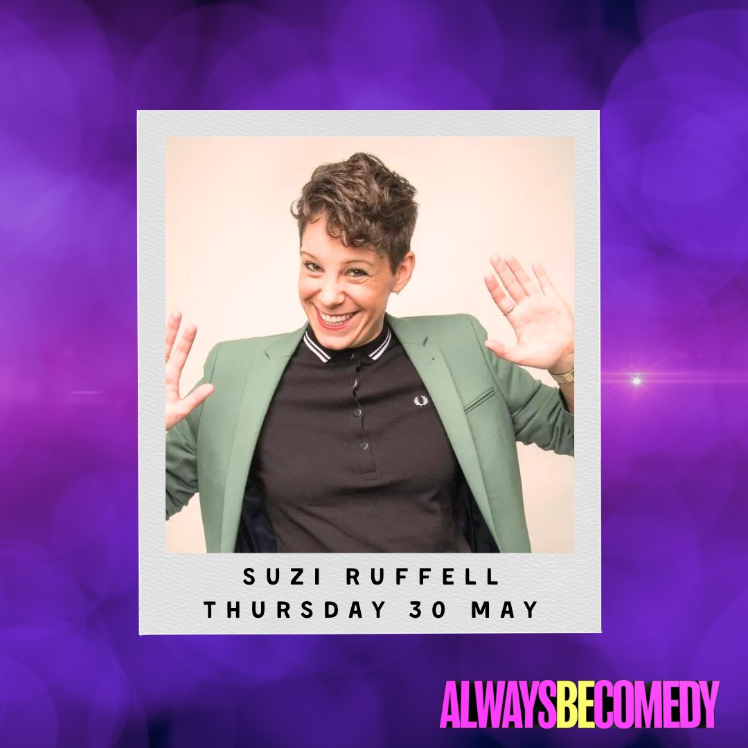 New newsletter just sent. Includes the return of Suzi Ruffell. And some exceptionally late returns for the 'Tim Henman chat' (wink, wink). Please check your junk. alwaysbecomedy.com 🩷💛