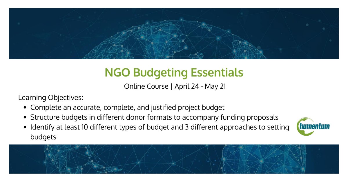 Feeling overwhelmed by project budgets & #donor requirements? Our #onlinecourse is designed to transform you into a #budgeting pro! By the end of this course, you'll be creating accurate, donor-approved budgets with confidence. 💰 Save your spot: ow.ly/cVRY50RbEL6