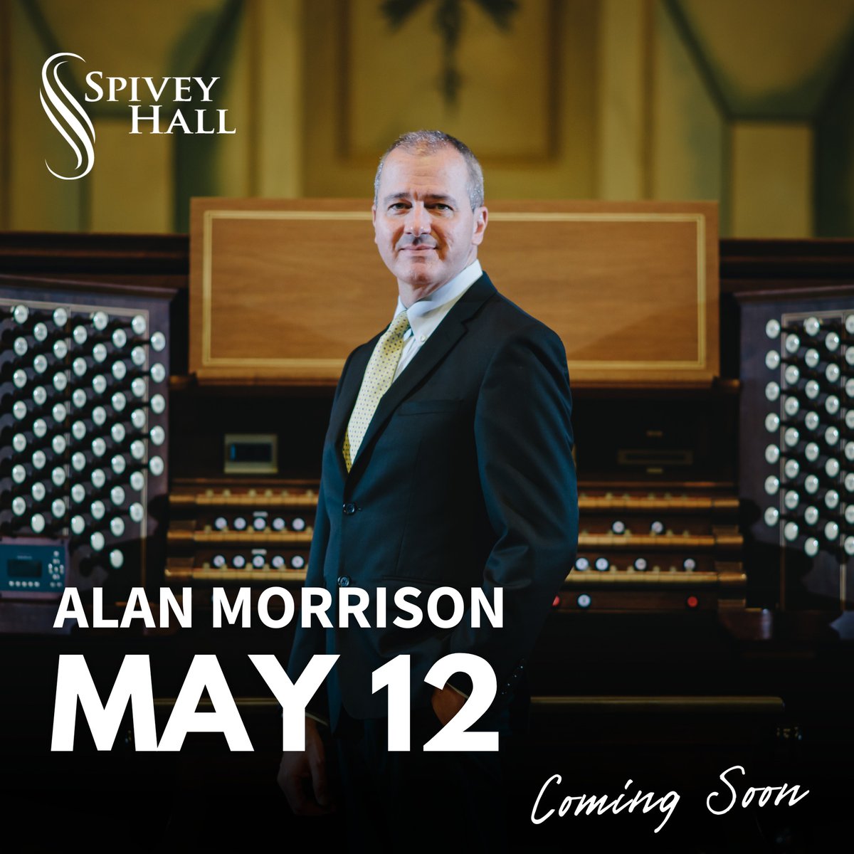 ⭐️𝗔𝗿𝘁𝗶𝘀𝘁 𝗦𝗽𝗼𝘁𝗹𝗶𝗴𝗵𝘁: Coming to #SpiveyHall on May 12 - Alan Morrison joined by Christina Smith, principal flute of the Atlanta Symphony Orchestra. 🎟Get Tickets Here: spiveyhall.org/events/event/a…

Pre-concert talk hosted by Alan Morrison at 2:15 PM.