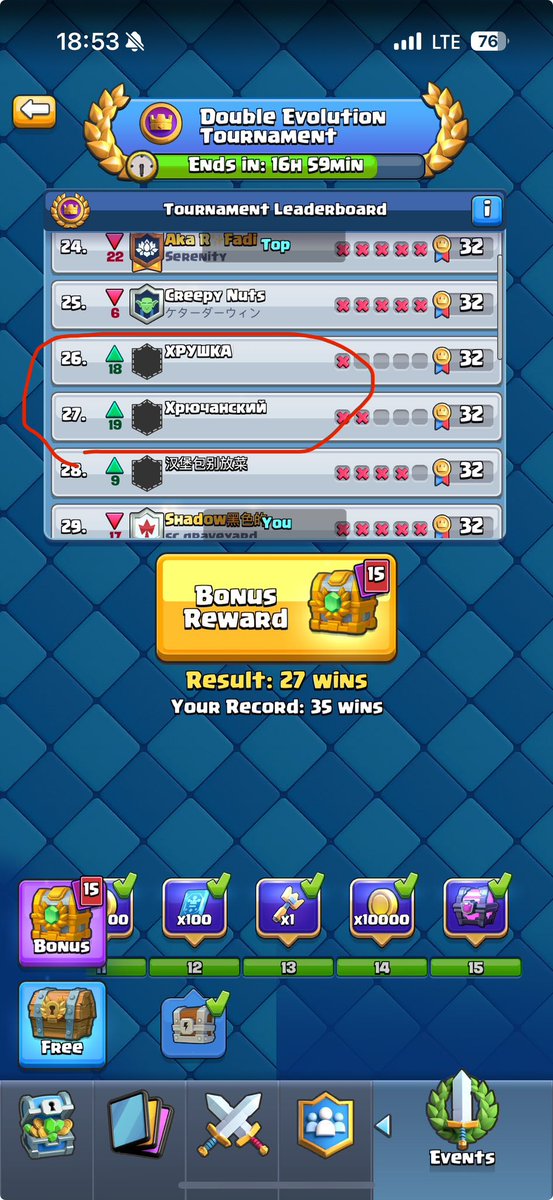 MucMupa's tweet photo. This person gets an advantage in an unfair way, it's not the first time he's banned small accounts, maybe it's necessary to block main account @Oyku_Gniwle https://t.co/DpS8IJJJrO