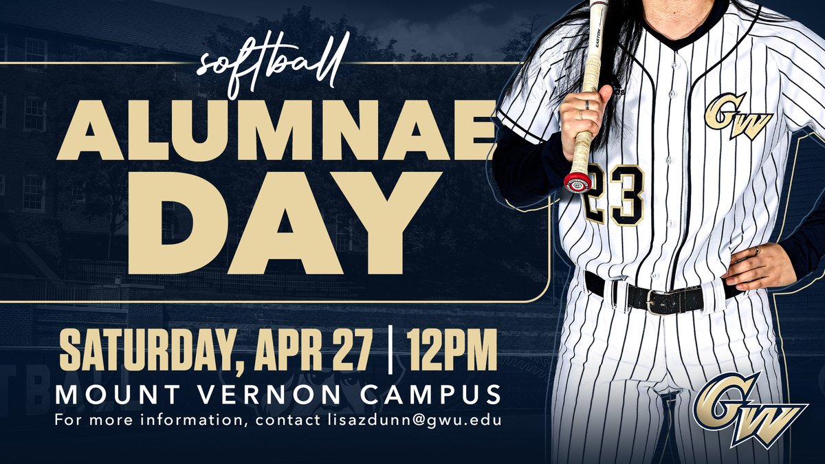 Calling All Alumnae 📢 Alumnae Day is right around the corner, RSVP or contact lisazdunn@gwu.edu for more information! RSVP: connect.gwu.edu/site/Calendar?… #RaiseHigh | #Together