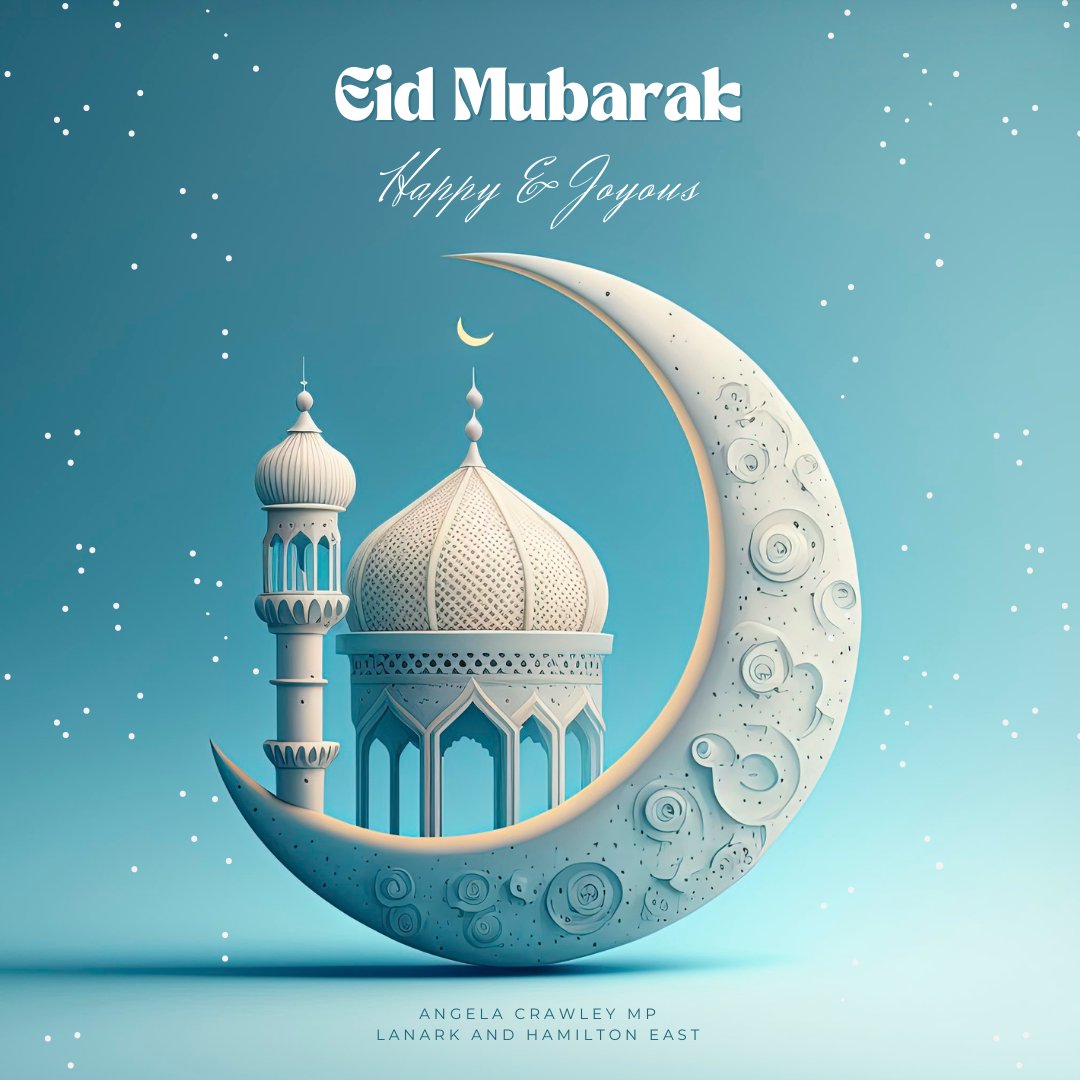 Wishing those celebrating a joyous Eid al-Fitr.