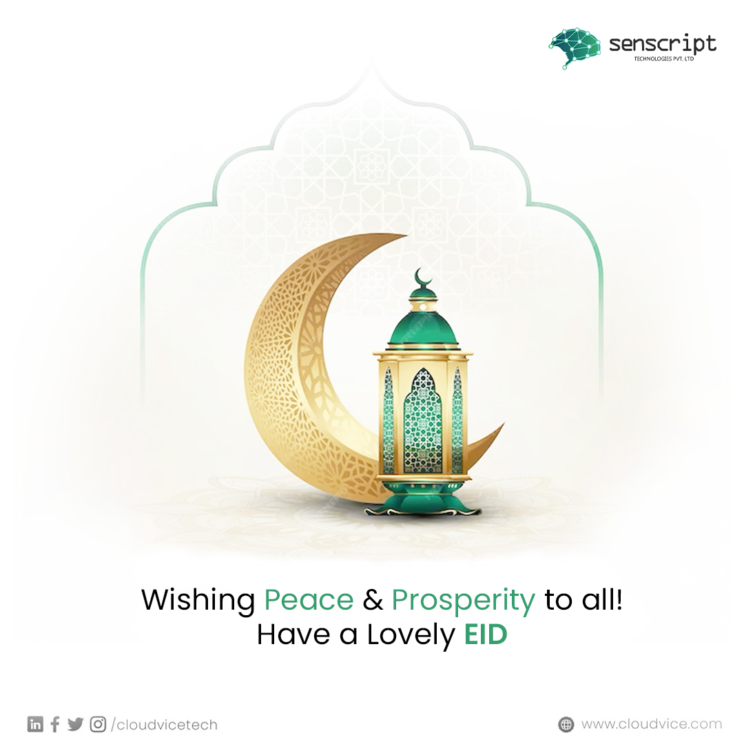 senscript's tweet image. May the blessings of Eid fill your life with joy, peace, and prosperity. Eid Mubarak from all of us at Senscript!🌙✨

#EidMubarak #Eid #Blessing #Joy #Happiness #SpecialDay #Senscript