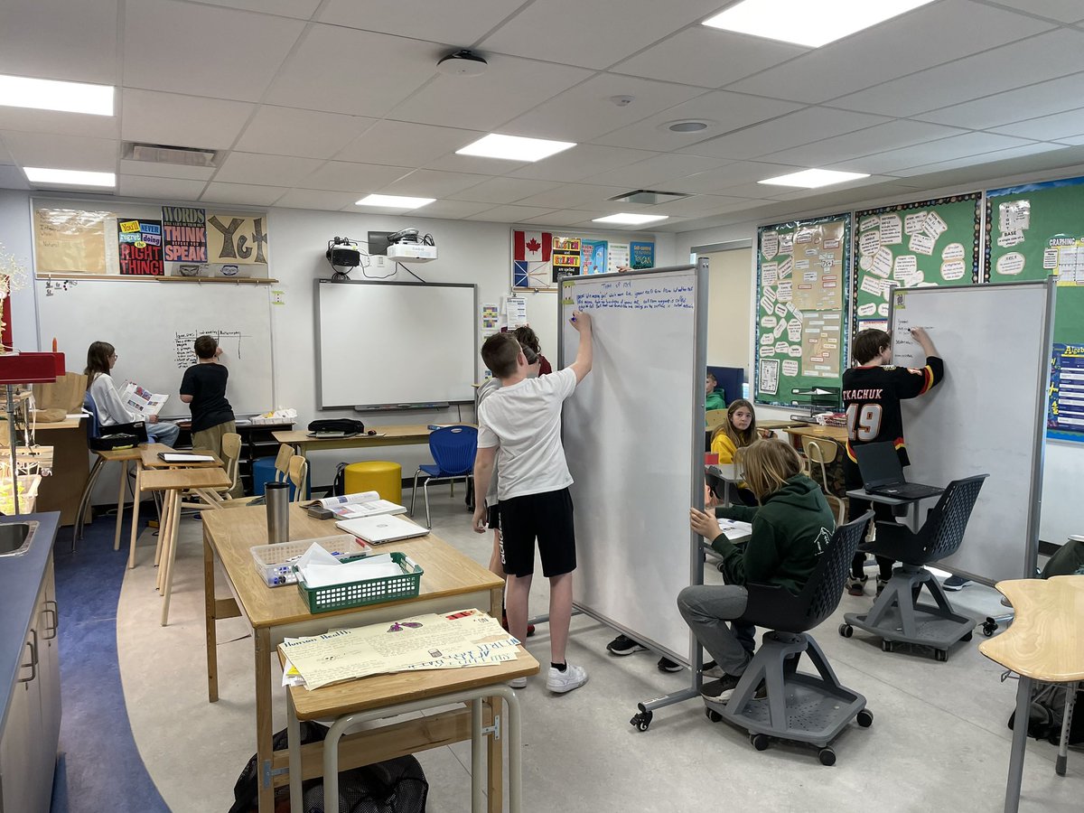 Today grade 7 has been introduced to the Thinking Classroom model for science. Being innovative, they thought to use the library to find useful books for their rocks lesson. <a href="/IndusRvs/">Indus School</a> #rvsed