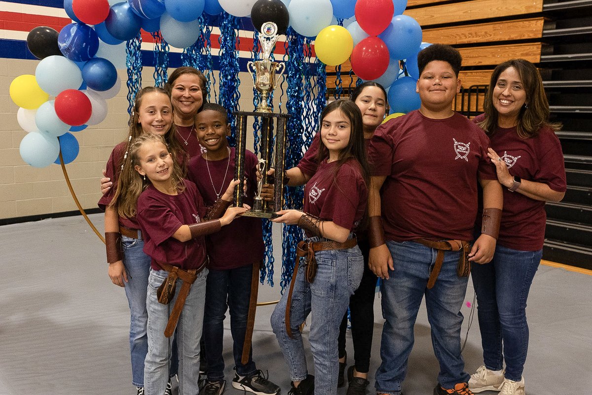 Congratulations to Humble Elementary's Wildcat Warriors, winner of the 23-24 Battle of the Books Competition beating out 26 other schools. @HumbleISD @HumbleISD_HE @Christy_Erb