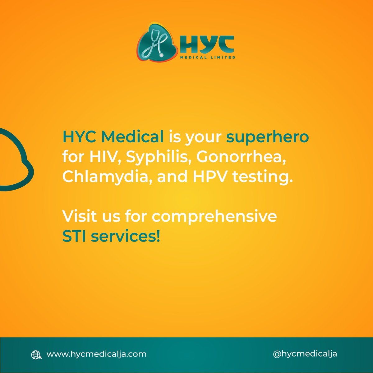 Heroes don't always wear capes; some wear white coats offering STI testing. At HYC Medical, we're your superheroes for HIV, Syphilis, Gonorrhea, Chlamydia, and HPV testing. Visit us for comprehensive STI services! #HYCMedical #STItesting #HealthHeroes