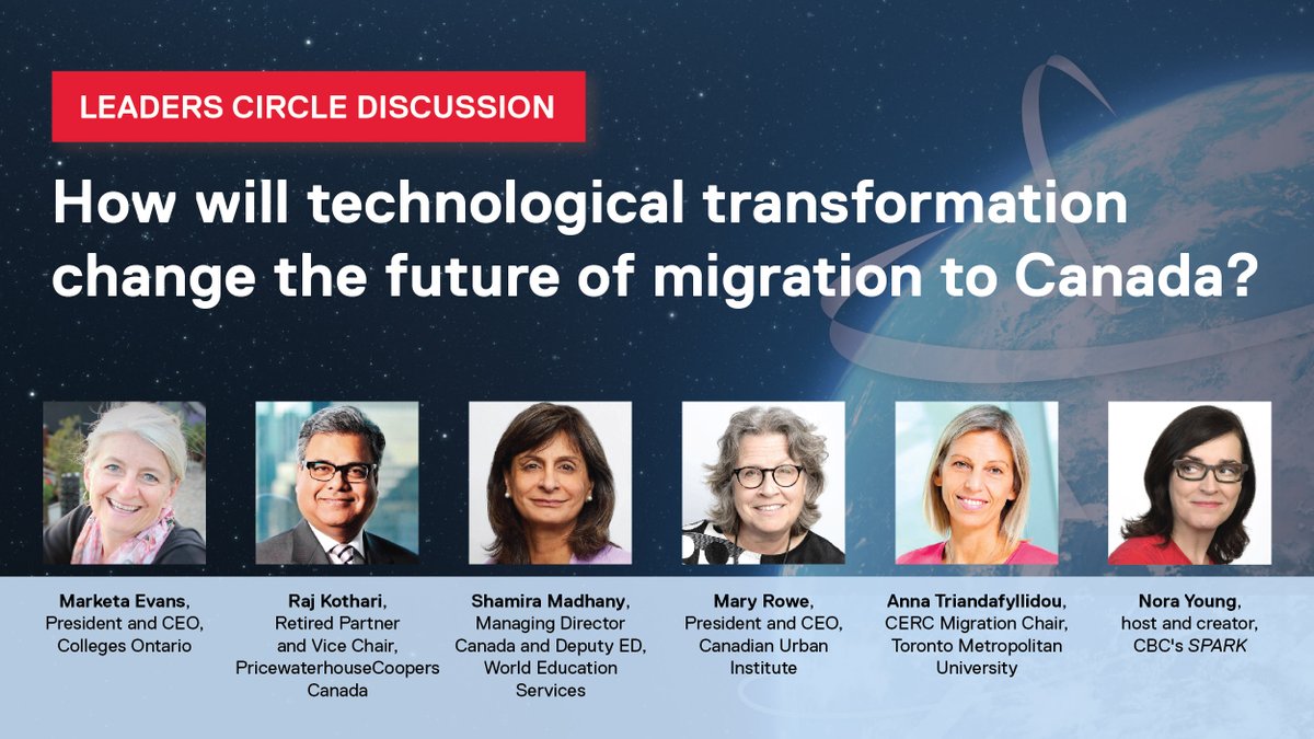 Bridging Divides (@bridgdivides) on Twitter photo 📢Free & open to the public #MigrationDisrupted kickoff event! From new work dynamics to the impact of technology on democratic processes, experts discuss the future of Canadian immigration in the digital age. Mod. by <a href="/sparkcbc/">Spark CBC Radio</a>'s Nora Young. May 7, 5PM EDT torontomu.ca/migration-disr… 📢Free & open to the public #MigrationDisrupted kickoff event! From new work dynamics to the impact of technology on democratic processes, experts discuss the future of Canadian immigration in the digital age. Mod. by <a href="/sparkcbc/">Spark CBC Radio</a>'s Nora Young. May 7, 5PM EDT torontomu.ca/migration-disr…