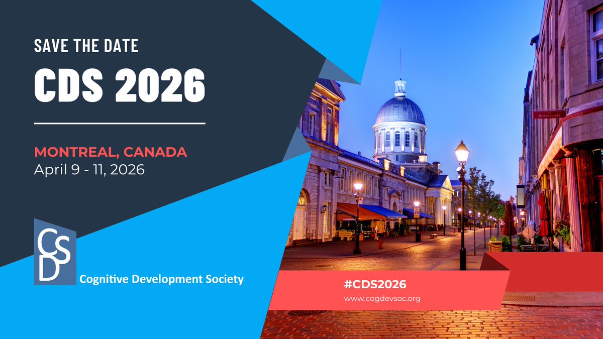 Save the date for #CDS2026 in Montreal, Canada! Join us April 9 - 11, 2026