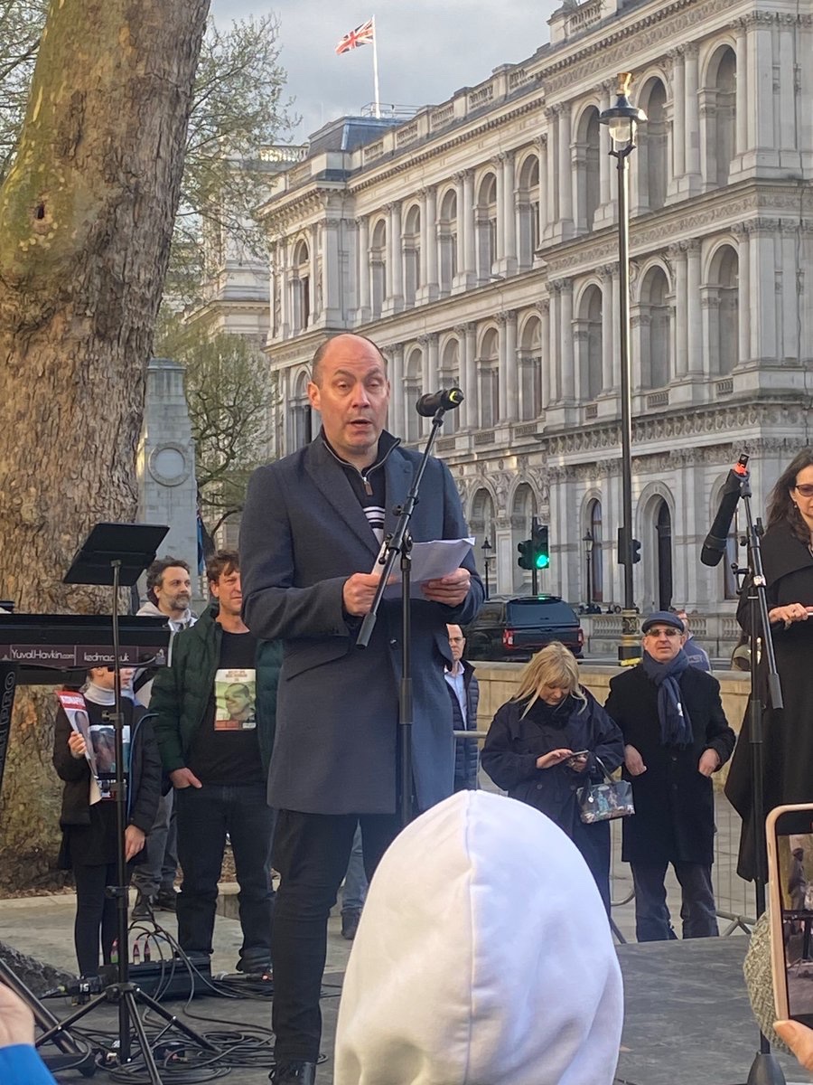 Steve 

Not Jewish. Not Israeli. He’s from Bristol. 

His sister was murdered on October 7th.  

His nieces were murdered the same day.  They were teenagers. 

On kibbutz be’eri 

His brother in law Eli Sharabi is a hostage.  His wife and girls murdered. His brother Yossi has