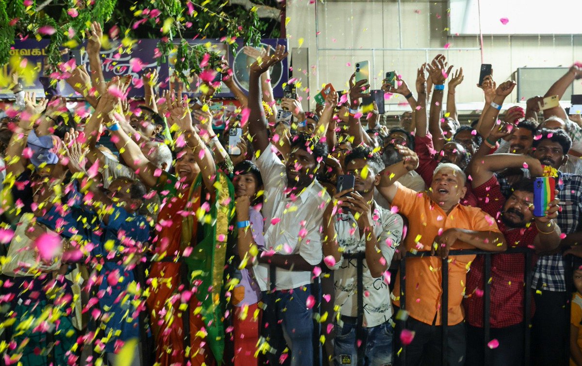 Janardhan_GR's tweet photo. PM Shri @narendramodi Ji’s to-day visit across 12 PC constituencies has not just charge of @BJP4TamilNadu cadre, but has also ensured the overwhelming support of people of Tamilnadu. TN is all set to contribute a large chunk to #AbkiBaar400Paar 
#TNwithModi https://t.co/pBwKpsHuUX