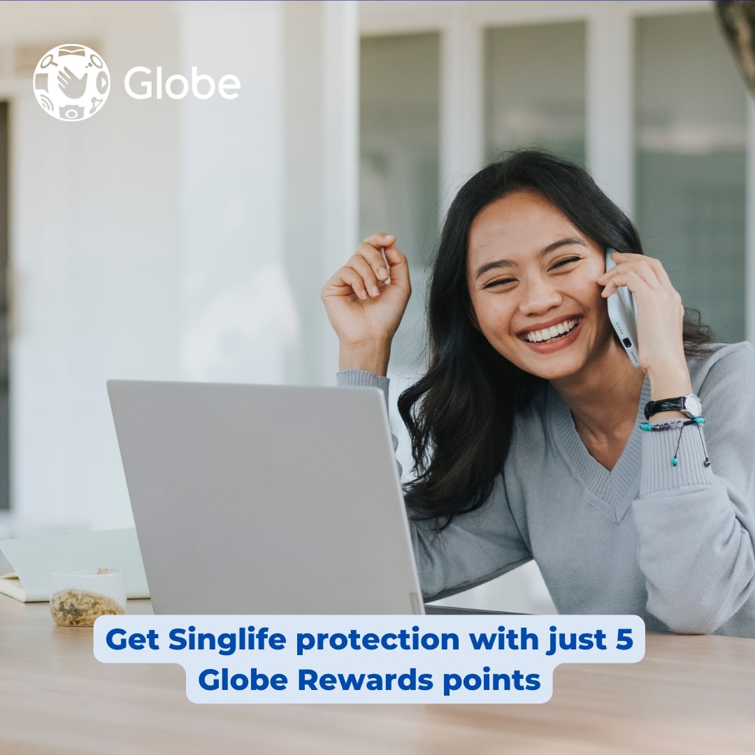 Get Singlife Protection with Just 5 Globe Rewards Points
boyraket.com/2024/04/get-si…

#BoyRaket, #GLOBETELECOM, #sim, Globe eSIM, GGIVES, #ISP, #ONENUMBER, #internetprovider, #GCash, #SIMCARD, #Globe, #internet, #Telecommunication, GPlan, #Singlife, #Insurance, Singlife Philippines