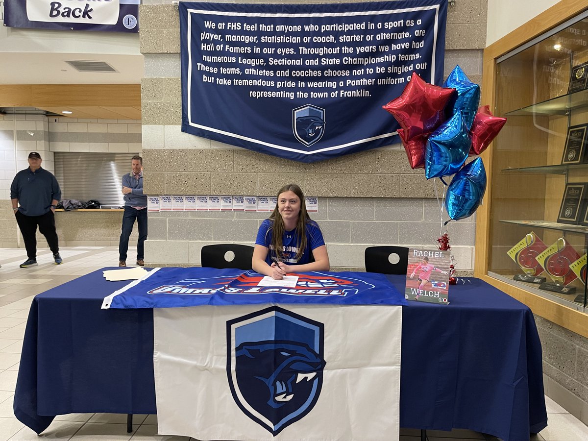 Help us congratulate Rachel Welch (@FHSSports) on her commitment to study public health and play soccer at @RiverHawkNation. Rachel played on the Southeast team in the Girls Soccer Showcase, winning a gold medal in 2022 and silver in 2023.

#BSGAlum #MovingOnUp #baystategames