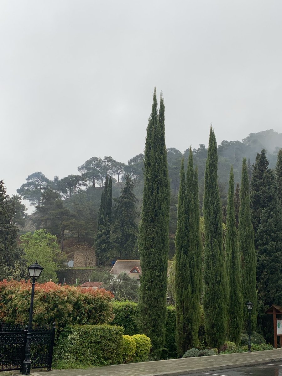 A day of thunder and lightning storms in #Cyprus today. Headed for the mountains #MachairasMonastery it’s been so many years since I’ve been, awe inspiring it was! Also visited #GourriVillage my mother’s birthplace, coffee with the locals! #FamilyHoliday #