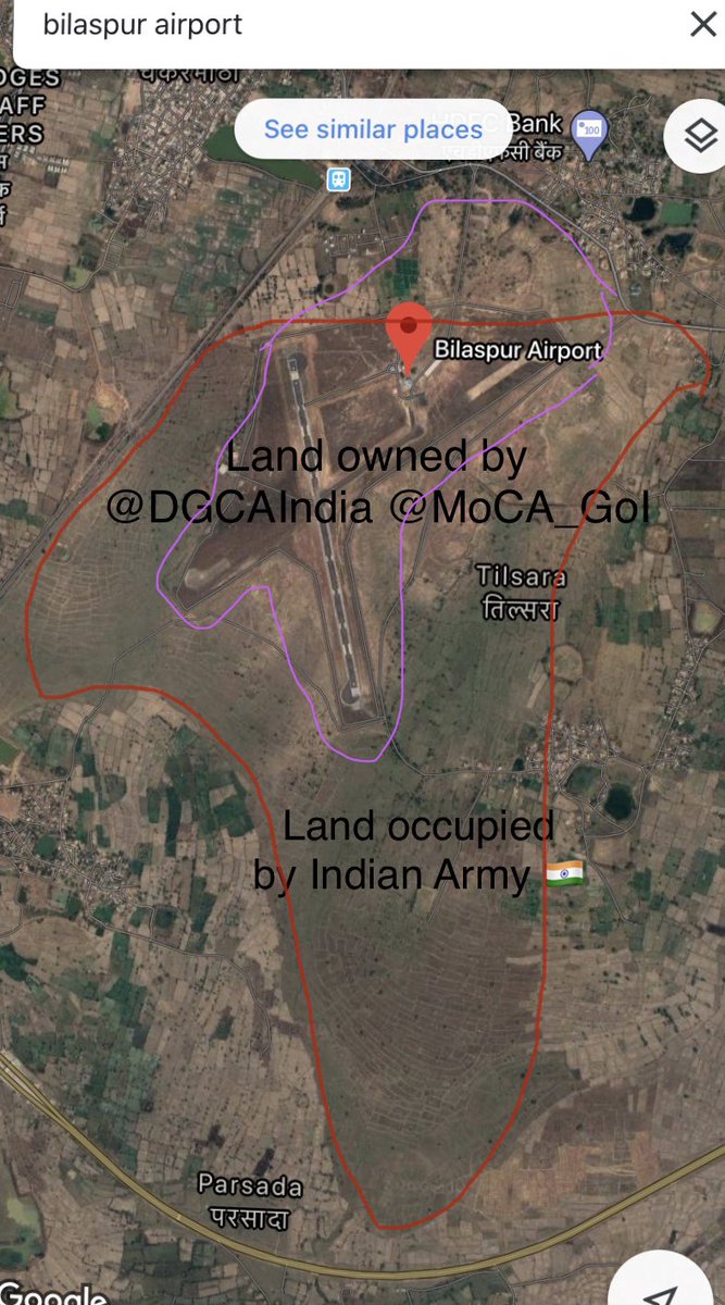 @BilaspurDist @AwanishSharan @NNBILASPUR Hopefully quick action will be taken to upgrade #Bilaspur airport #Handover_Bilaspur_Airport_To_AAI #बिलासपुर_मांगे_4C_एयरपोर्ट #NoAirportNoGST #Bilaspur_want_3000_m_runway #Bilaspur_want_LCC @JM_Scindia @ArunSao3 @VTankha @MoCA_GoI @AAI_Official @DGCAIndia