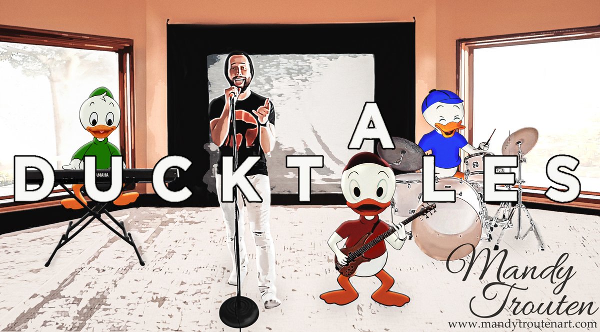 My newest graphic art, featuring @jonathanymusic, doing the DuckTales theme. If you haven't seen the video, check it out here: youtube.com/watch?v=HevKLO…

Also check out his other videos. He has a wide range that is sure to please most metal fans. :)