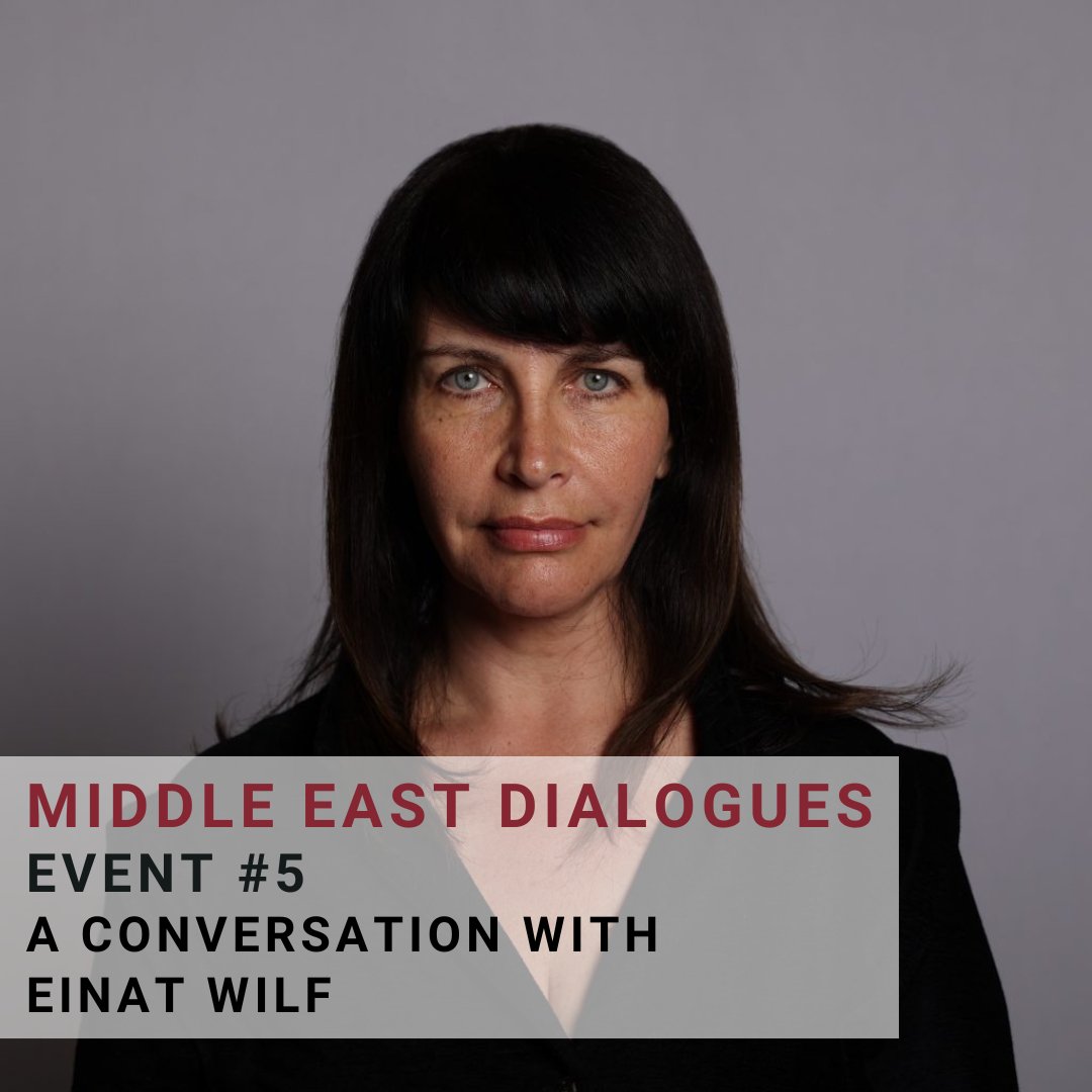 FRIDAY Join Faculty Chair Tarek Masoud for a conversation with @EinatWilf, author and former member of Knesset, on the war in Gaza, its impact on domestic Israeli politics, and prospects for peace. Register: belfercenter.org/event/conversa…