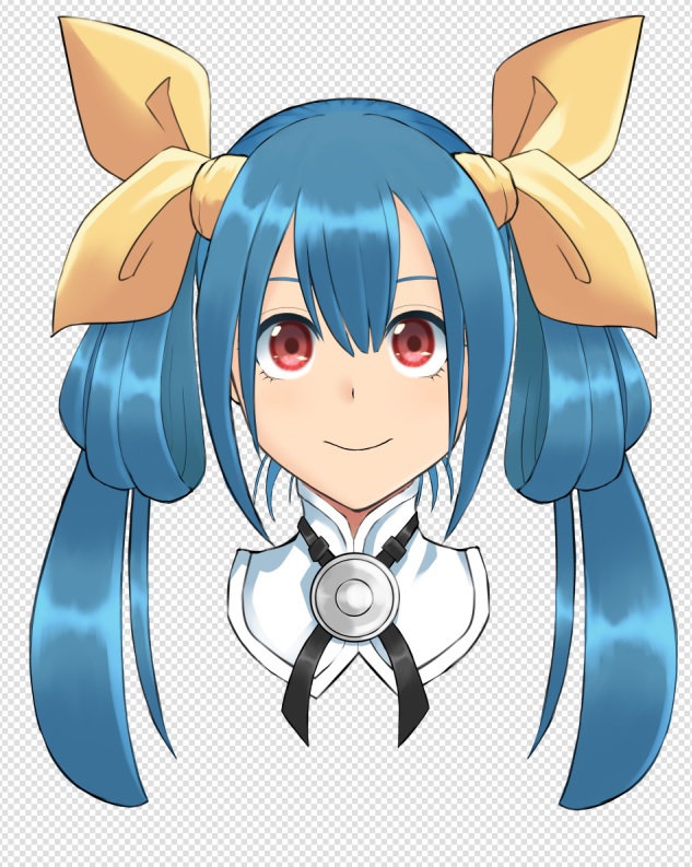 dizzy (guilty gear) 1girl solo long hair looking at viewer smile red eyes ribbon  illustration images
