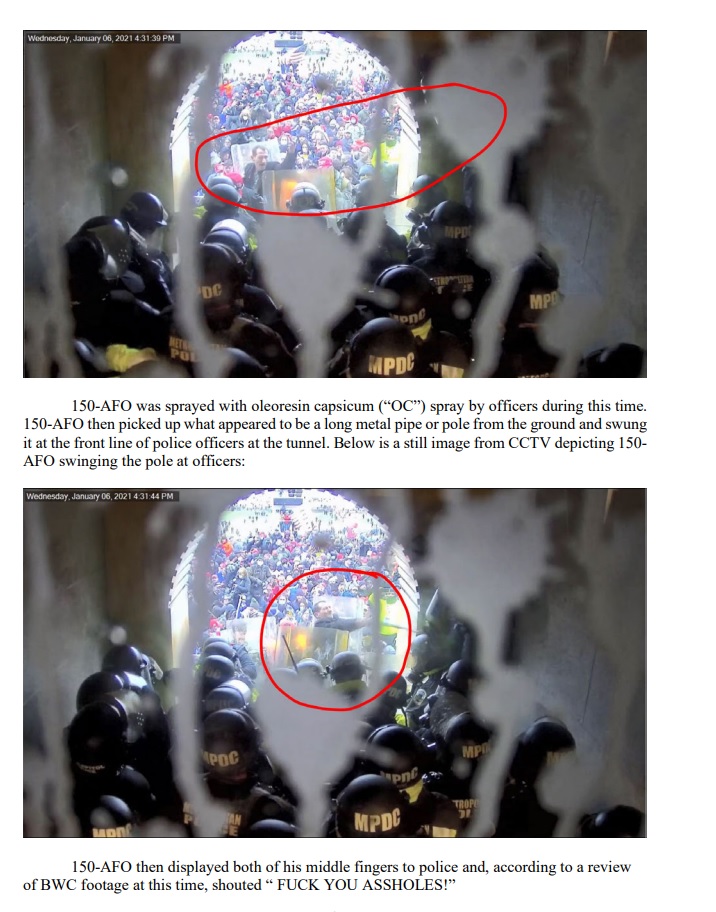 Jan 6 trials run straight up to election day. Trial is now set for Sept 23 in the case of Christopher Maurer of Maine Feds allege Maurer 'picked up what appeared to be a long metal pipe or pole from the ground and swung it at the front line of police'