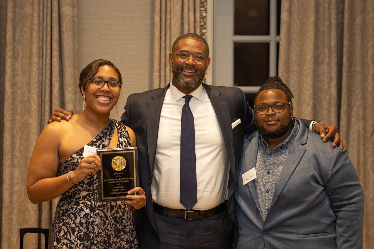 On Saturday, 4/6, @WakeForestBLSA hosted its annual scholarship banquet. The event theme was 'Breaking the Stigma,' in memory of Wake Forest Law alumna Cheslie Kryst (JD/MBA '17). Wake Forest Law Prof. Brenda Gibson (@bgibson15) was honored with the Cheslie Kryst Legacy Award.
