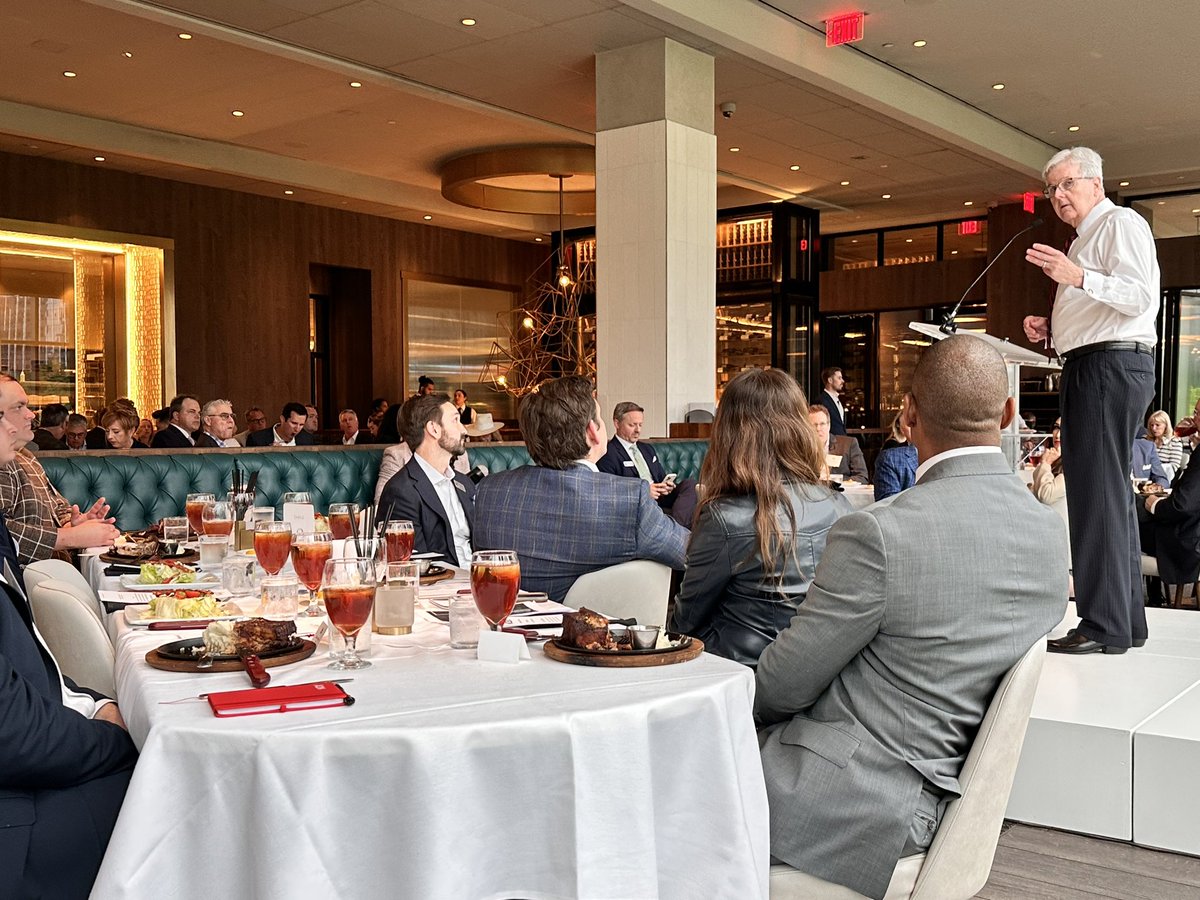 .@DanPatrick speaking now at this month's MCBA luncheon