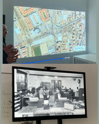 Buenas tardes #CyACartuja! En el día de hoy, al ser la #semanacultural, hemos estado haciendo algunas actividades sabiendo así sobre el origen del euro y de la oficina #reporterotuitero