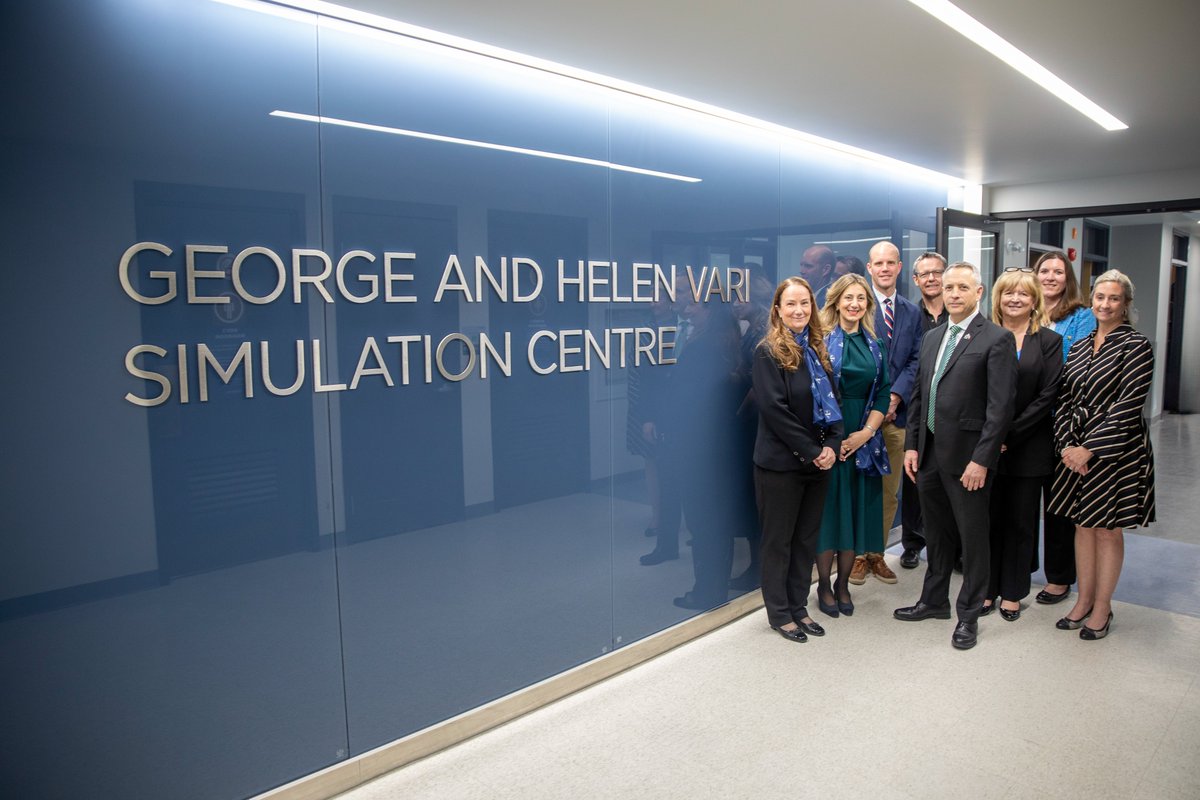 Today, NU celebrated the opening of the George and Helen Vari Simulation Centre, an interactive learning environment designed to replicate a variety of situations & procedures for students and professionals from various disciplines. Learn more at nipissingu.ca/news/2024/nipi….