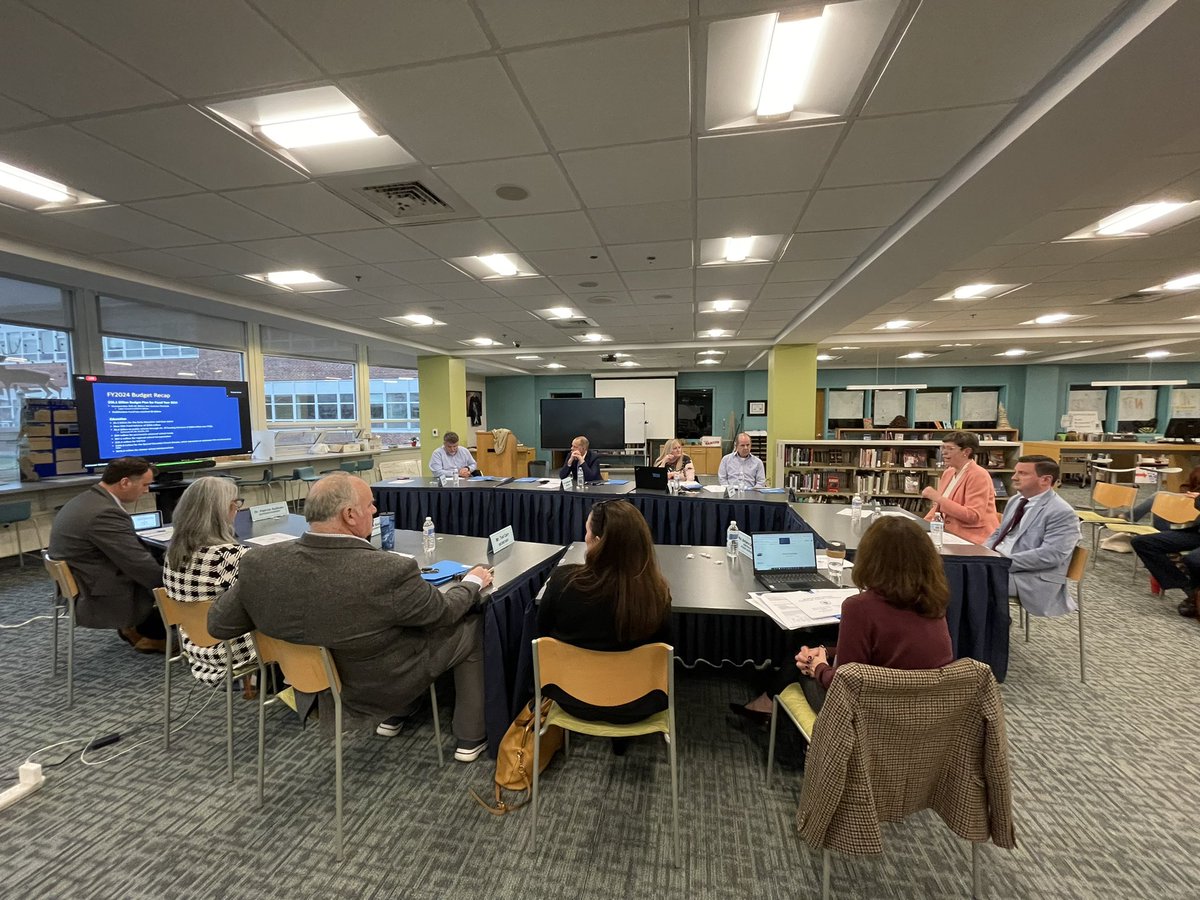 Last week, I provided a legislative update to the Cohasset School Committee regarding the FY24 budget, the upcoming budget cycle, and relevant earmarks and legislation with @PatrickMOConnor. We continue to advocate for our schools in the Third Plymouth District on Beacon Hill.