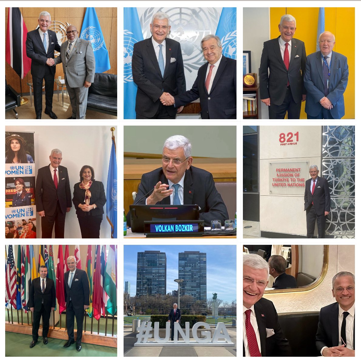 I completed my 48 hours programme in New York at the @UN Headquarters. Flying back to Istanbul tonight.. Thanks for the fruitful meetings and for the great hospitality shown to me.. @UN_PGA @antonioguterres @UNAOC @UN_Women @TC_BMDT @fpa1918 @BurhanGafoor @ItalyUN_NY