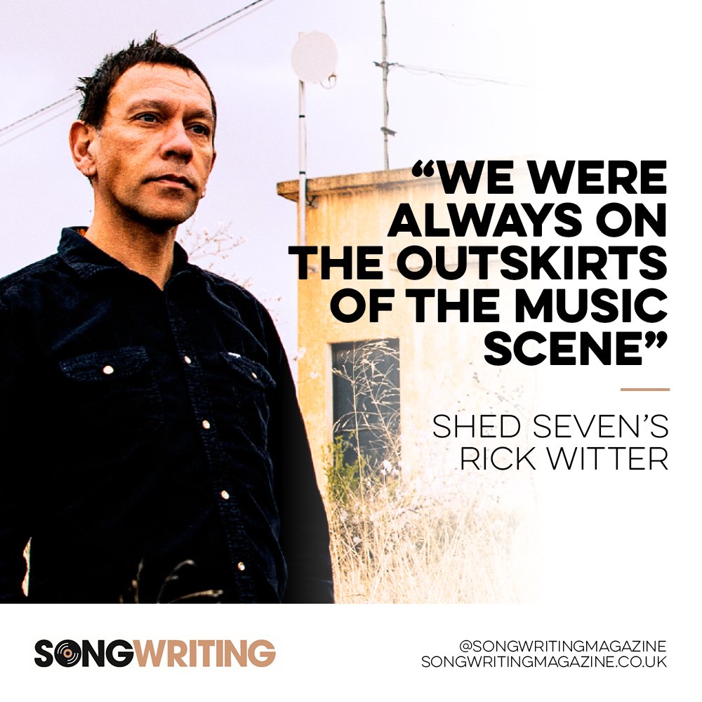 'We’ve always felt like we were Championship Britpop as opposed to Premier League Britpop. We were always on the outskirts of the music scene.” Rick Witter talks us through @shedseven’s chart-topping record, in our new issue... steadyhq.com/en/songwriting… #shedseven #rickwitter