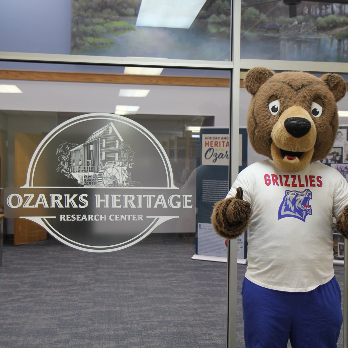 Happy National Library Week! Stop by the Missouri State University-West Plains Garnett Library to pick up a good book or visit the newly opened Ozarks Heritage Research Center. 📚