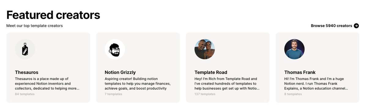 Thanks <a href="/NotionHQ/">Notion</a> for featuring me (look mum, I'm all kinds of famous!) alongside the pros, <a href="/TomFrankly/">Thomas Frank</a> , Thesauros and Grizzly.