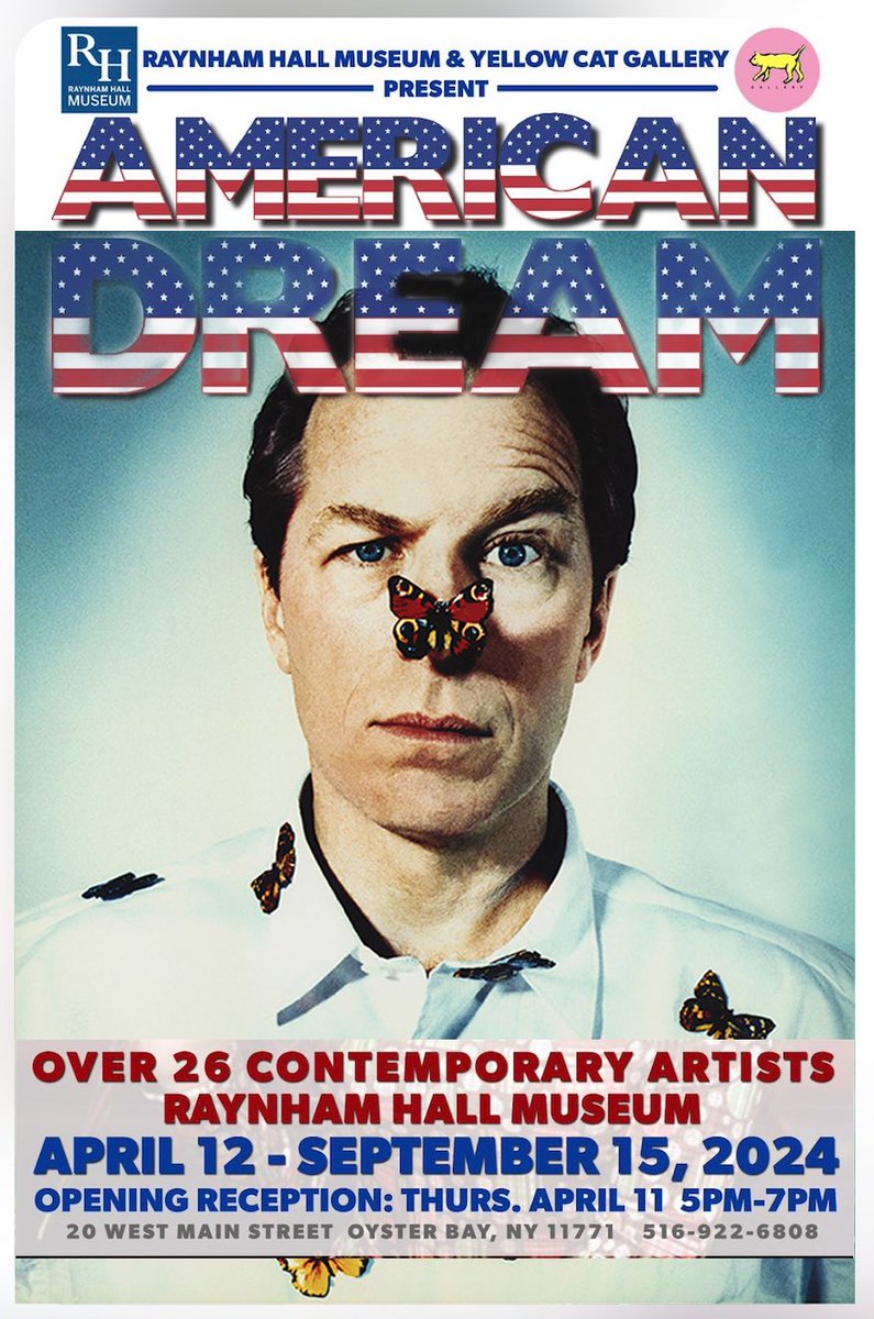 FuchsProjects's tweet image. “American Dream”
Reception: Thursday April 11th. 5:30-7 pm
Who’s coming to Oyster Bay, L.I. ?
My photo of @MJMcKean at the @RaynhamHall Museum, Oyster Bay, NY 📸 @FuchsProjects 
What actor can represent better the American Dream other than Michael John McKean, the American actor,…