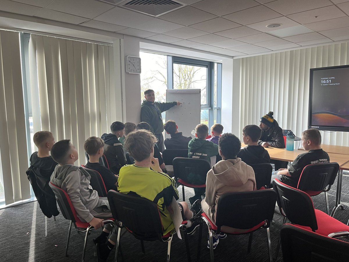 Our Football All Stars have arrived at @sportwales for the 2024 Football Tour⭐️ Our All Stars have a packed itinerary to enjoy over the next 2 days! #DRETAllStars