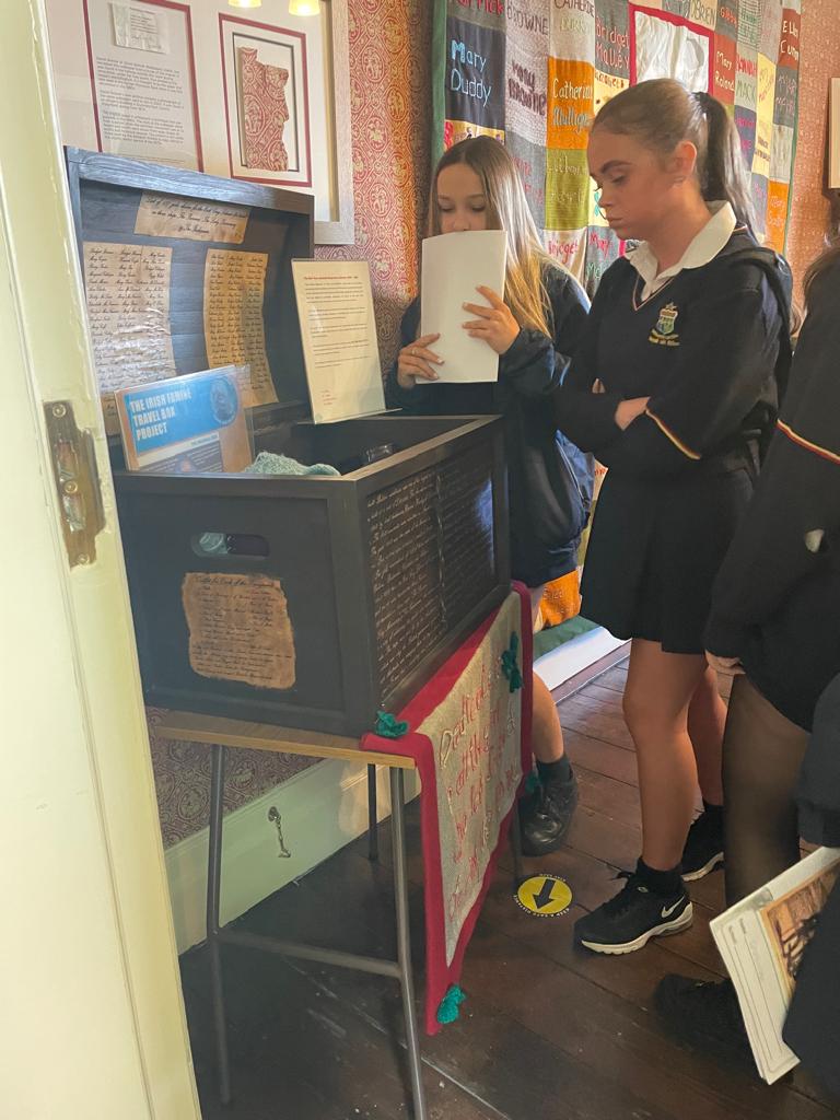 We were delighted to welcome a group of students from St Mary’s Secondary School today to the Jackie Clarke Collection. They came to learn all about An Górta Mór (The Irish Great Famine) and how it impacted our town, our county and the entire country.