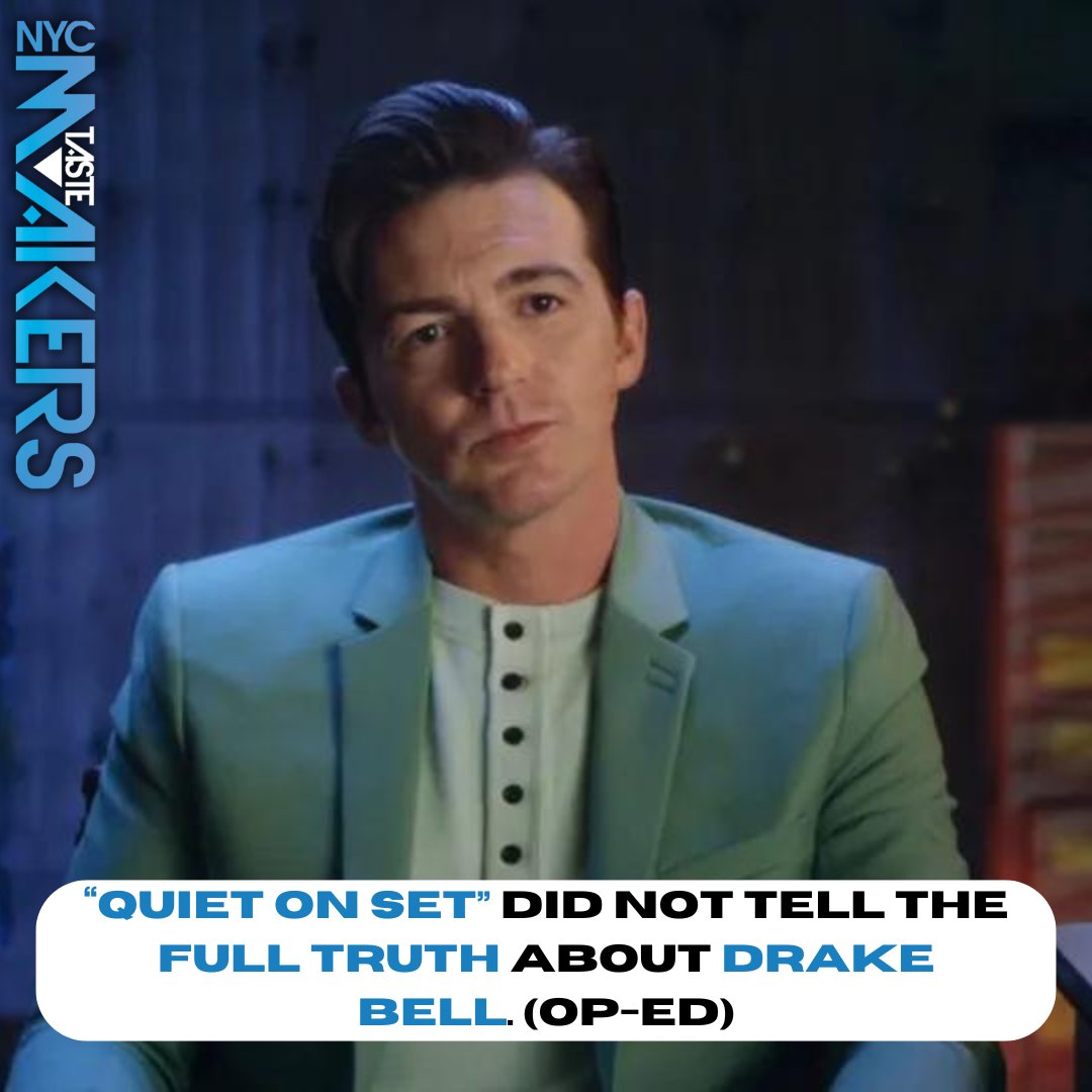 “Quiet on Set” did not tell the full truth about Drake Bell. (Op-Ed)
View the link below to read more on this Op-Ed by Sara Darnell!
nyctastemakers.com/quiet-on-set-d…

#NYCTastemakers #NYCTM #DrakeBell #QuietOnSet #ChildEndangerment