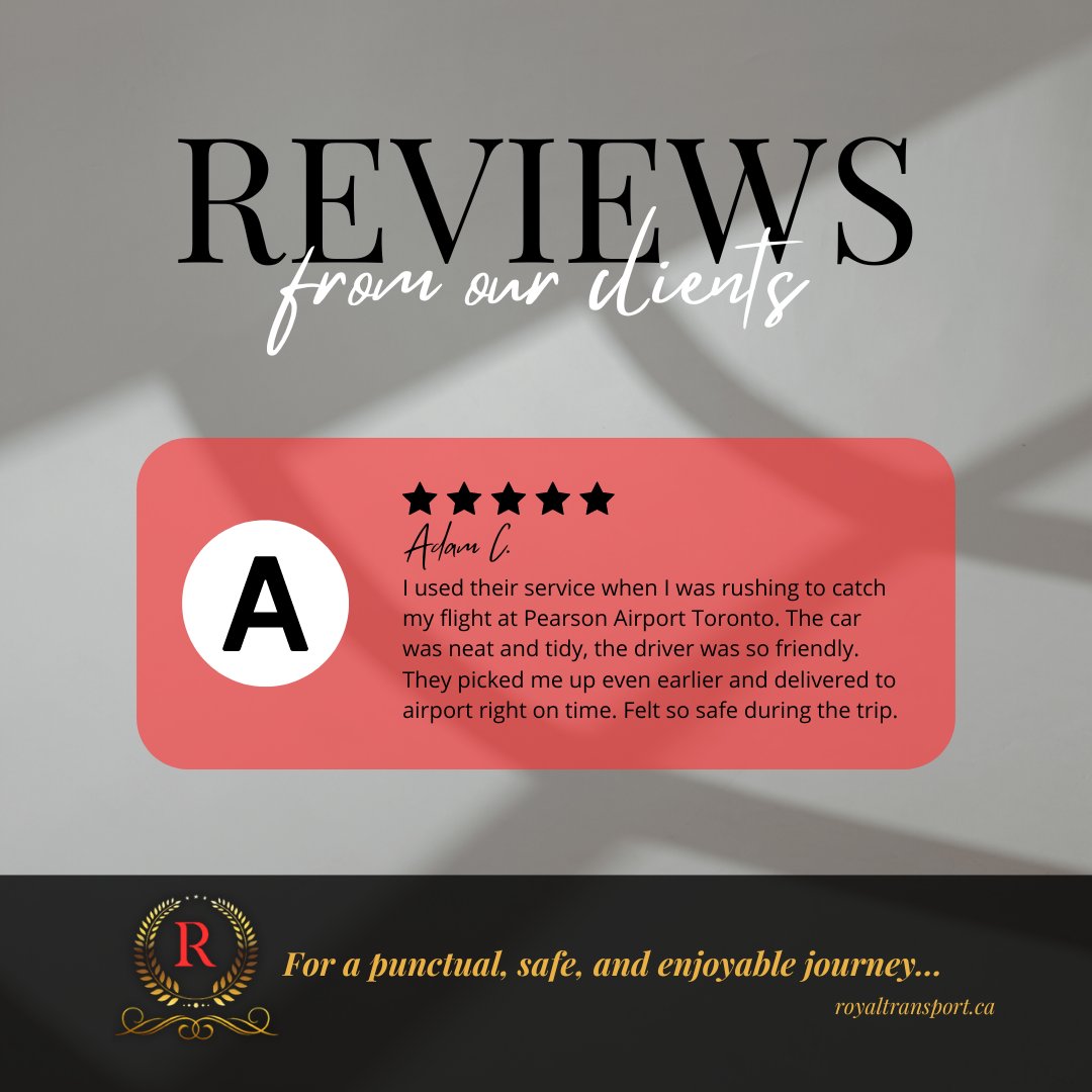 Another glowing review that brightens our day! ☀️

We're grateful for the kind words and thrilled to have exceeded your expectations.

#HappyCustomer #Kitchener #Waterloo #Cambridge #Guelph #TorontoPearson