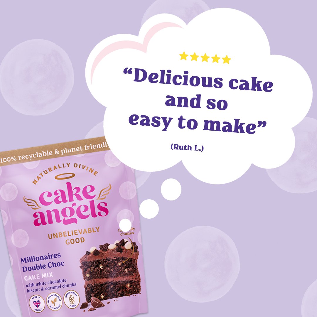 This is THE chocolate cake you've all been waiting for! Its so easy to make, tastes incredible and includes crunchy white chocolate biscuits &amp; caramel chunks in the cake mix itself😍🍫

Don't just take our word for it, try it yourself!

#cakemix #cakes #baking #easybaking