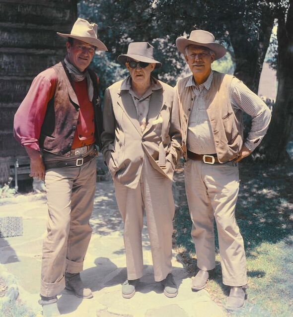 John Wayne, John Ford and Ward Bond...