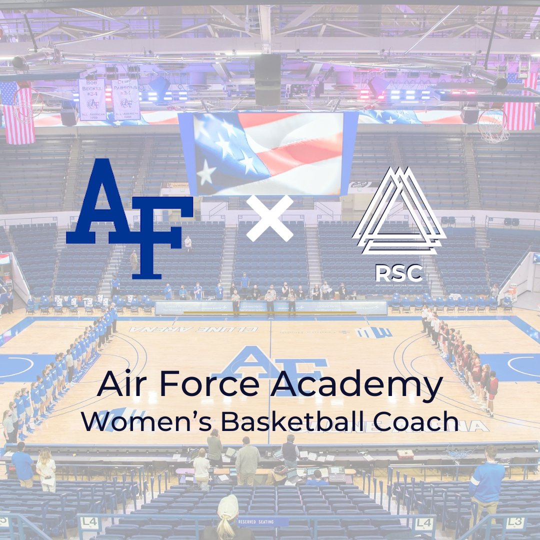 Excited to team up with @Nate_Pine @Shondell3 to help the @AF_Falcons find their next women's basketball coach!