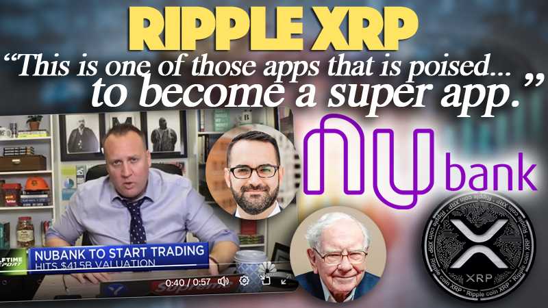 The relationships @Ripple has forged along this journey are remarkable. Former Rippler is promoting the @nubank/@Wise partnership. It was quoted that this is poised to be a 'super-app.' 😉 #XRPcommunity #XRPholders #XRP 📺 👉 youtu.be/4-2cQNixwpE