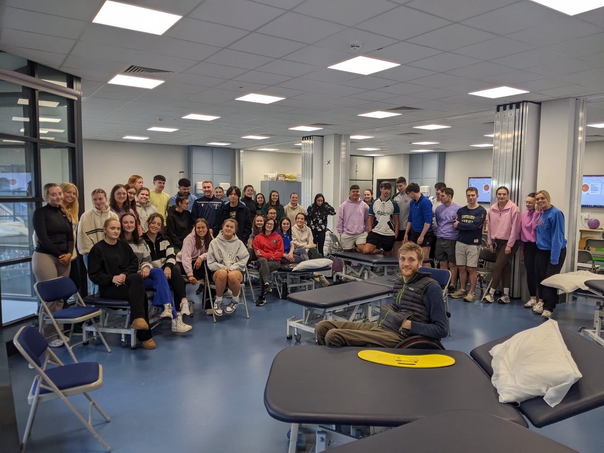 School of Health Sciences UU (@ulsterhealthsci) on Twitter photo Physiotherapy students had an excellent day of learning, led by an expert with lived experience #civicengagement #expert #involvement Physiotherapy students had an excellent day of learning, led by an expert with lived experience #civicengagement #expert #involvement
