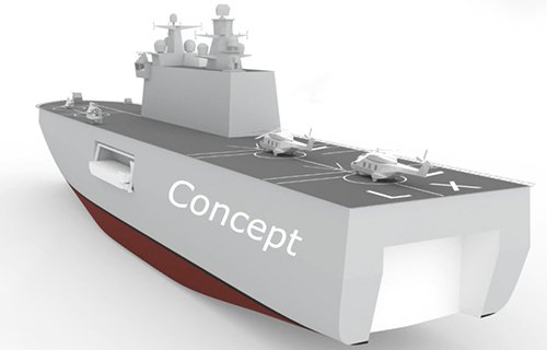 🇳🇱Netherlands Navy considers flat-top design option for 6 new amphibious vessels to be in service from 2032 (potentially being developed in partnership with the RN MRSS project)

marineschepen.nl/nieuws/Meer-de…

Via @marineschepen