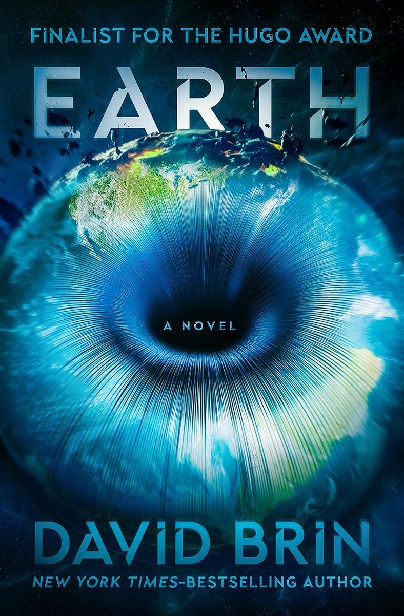 Just released today: a re-edited version of my novel Earth, with a gorgeous new cover amazon.com/Earth-Novel-Da…