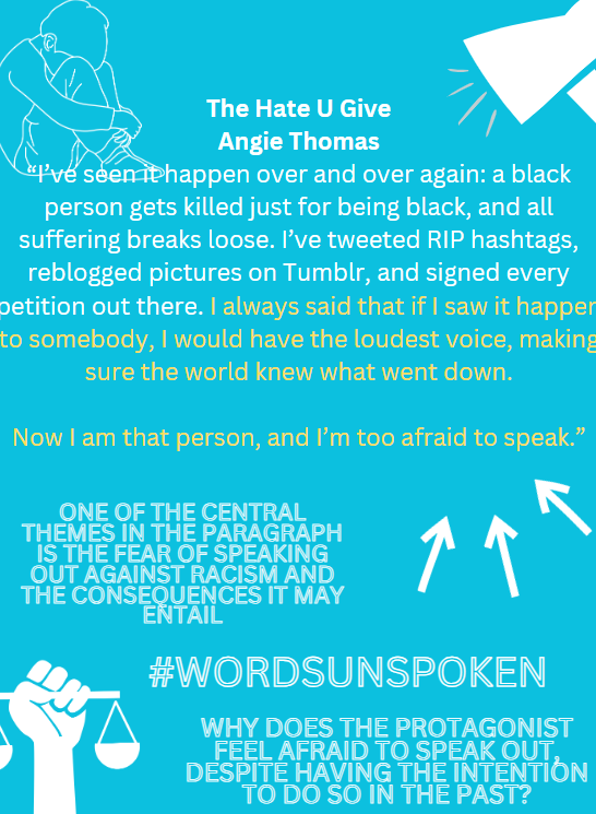 Students in Mrs. Bishop's ELA classes created Booksnaps, highlighting a passage in a book that spoke to them. Check out some of their work.