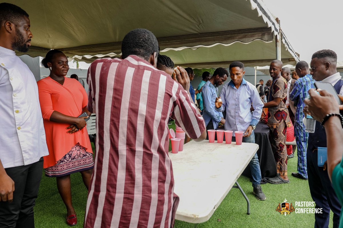 pastorpoju's tweet image. More than just listening, we encourage fellowship among ministers during our Pastors conferences. Here, we have different games being played during the one hour lunch break. 

Join us tomorrow at 9.00 am.