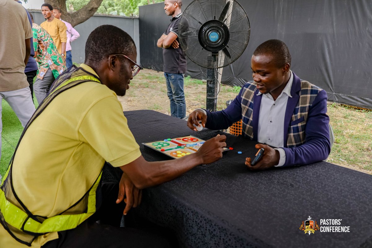 pastorpoju's tweet image. More than just listening, we encourage fellowship among ministers during our Pastors conferences. Here, we have different games being played during the one hour lunch break. 

Join us tomorrow at 9.00 am.