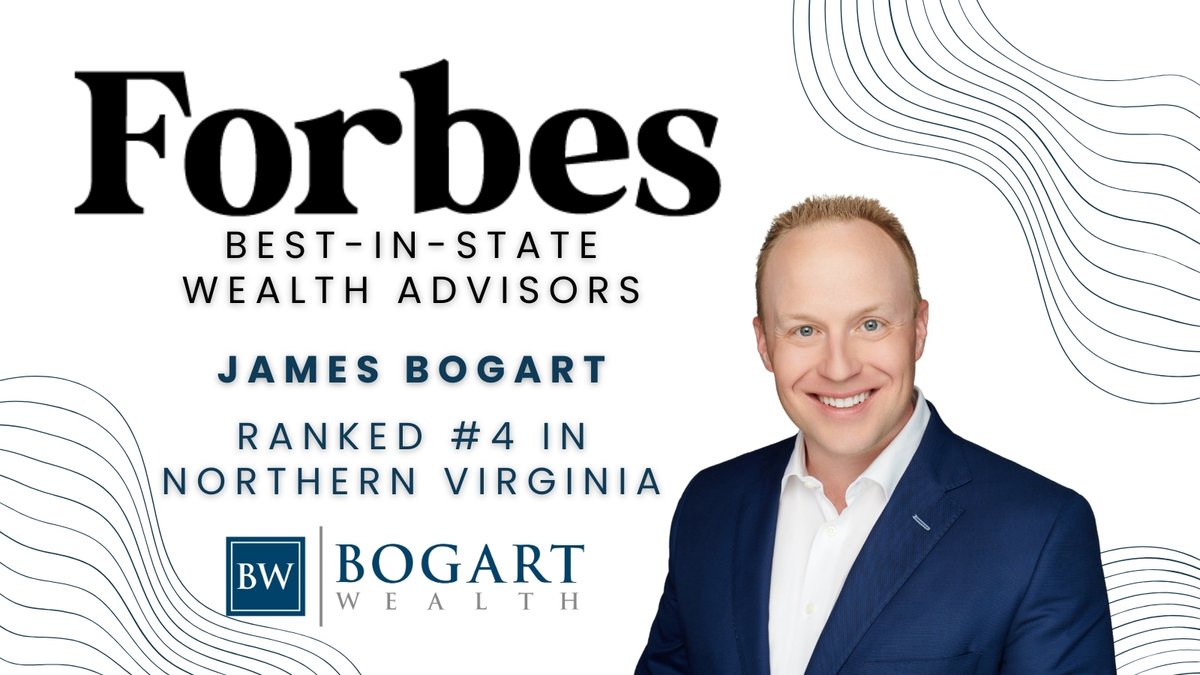 jamesbogart's tweet photo. Happy to share I was named to @Forbes' 2024 list of Best-In-State Wealth Advisors, ranking #4 in Northern Virginia!

See the full list of rankings here:
https://t.co/UJ4SEu58Dg

Find the full methodology here: https://t.co/JWxUwHAPCf https://t.co/JRLQgn7OE3