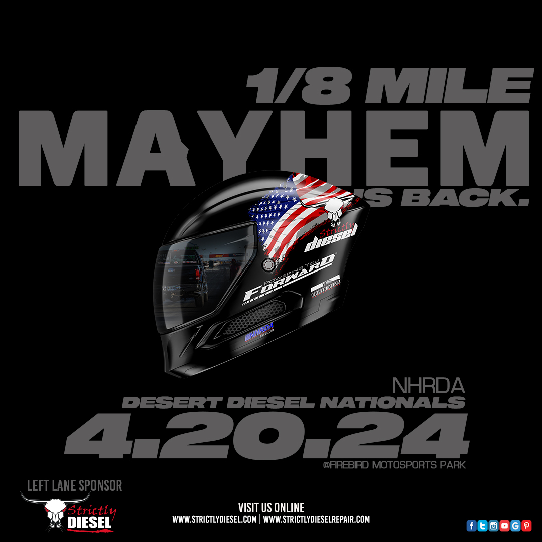 StrictlyDiesel2's tweet photo. The NHRDA Desert Diesel Nationals is Back! Join Team Strictly at Firebird Motorsports Park April 19, 2024 for 1/8 Mile Mayhem, Show n Shine and Dyno.
 
For Race Info, visit us at https://t.co/jGgTp7LoFN or check out the https://t.co/ebufVUev4A 

#One8thMile #NHRDA #TeamStrictly https://t.co/1s6P7CI48H